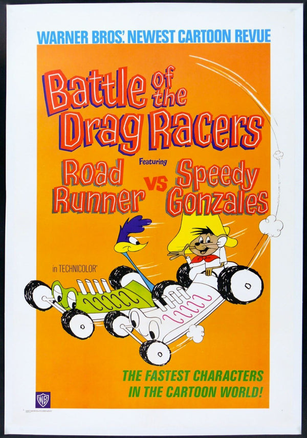 Original DRAG RACERS movie poster