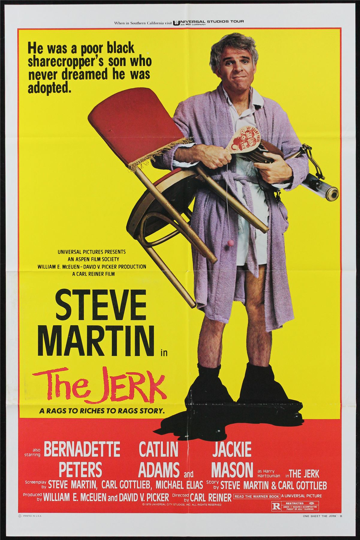 Original The Jerk movie poster