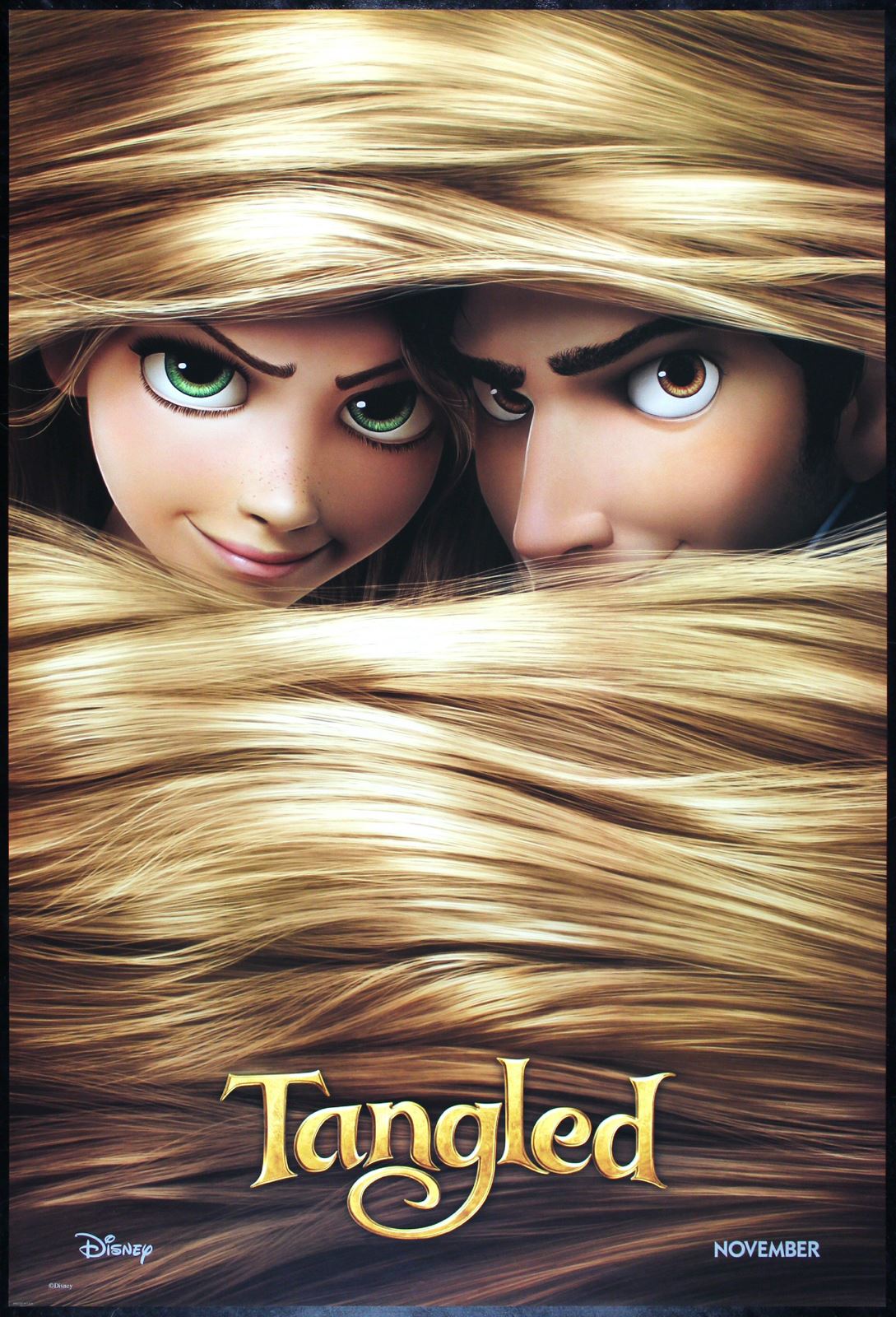 Original Tangled movie poster