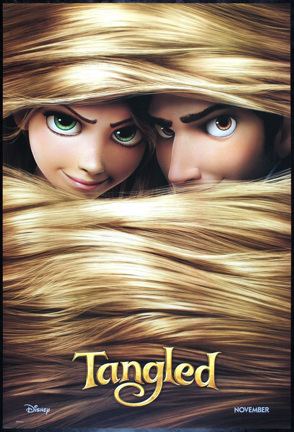 Original Tangled movie poster