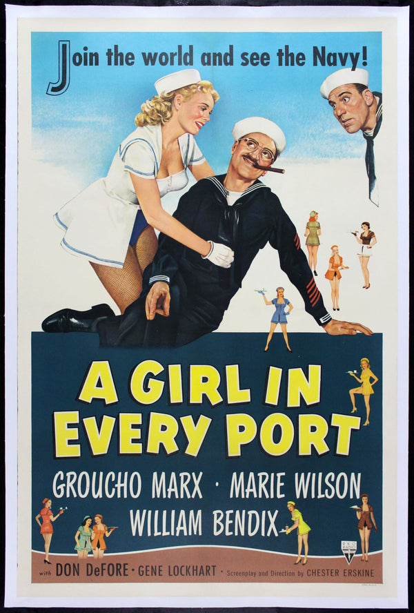 Original A Girl in Every Port movie poster