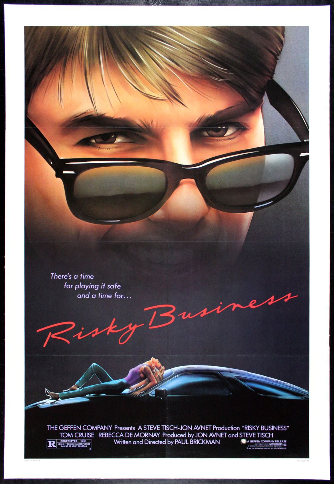 Original Risky Business movie poster