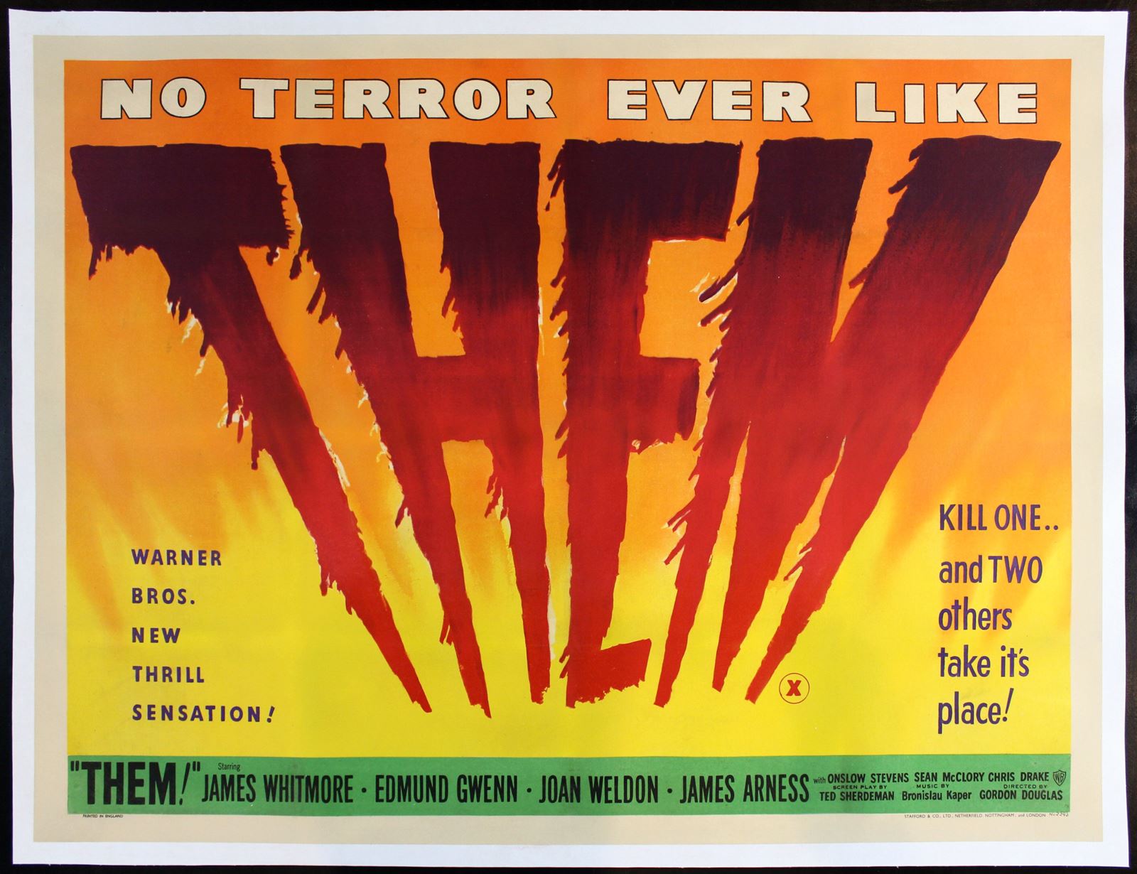 Original Them! movie poster