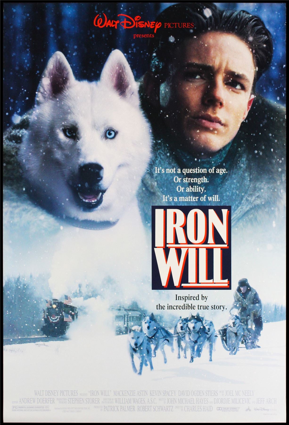 Original Iron Will movie poster