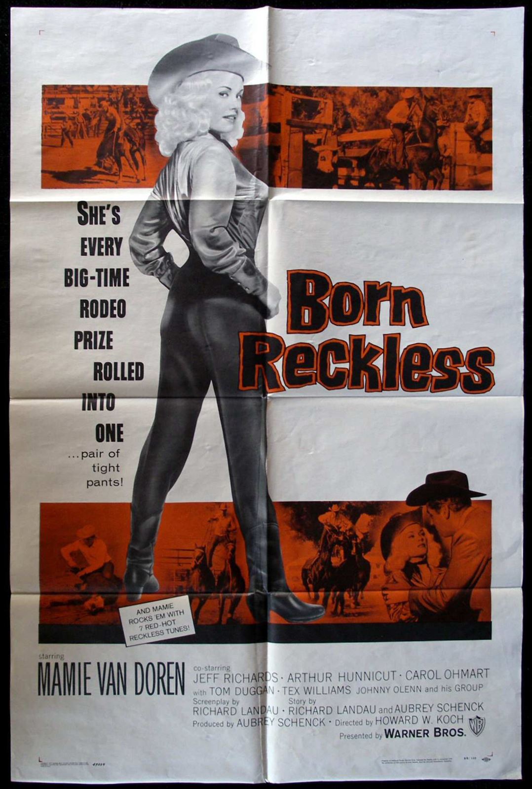 Original Born Reckless movie poster