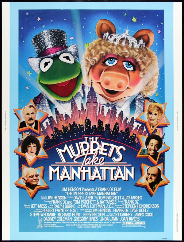 Original The Muppets Take Manhattan movie poster