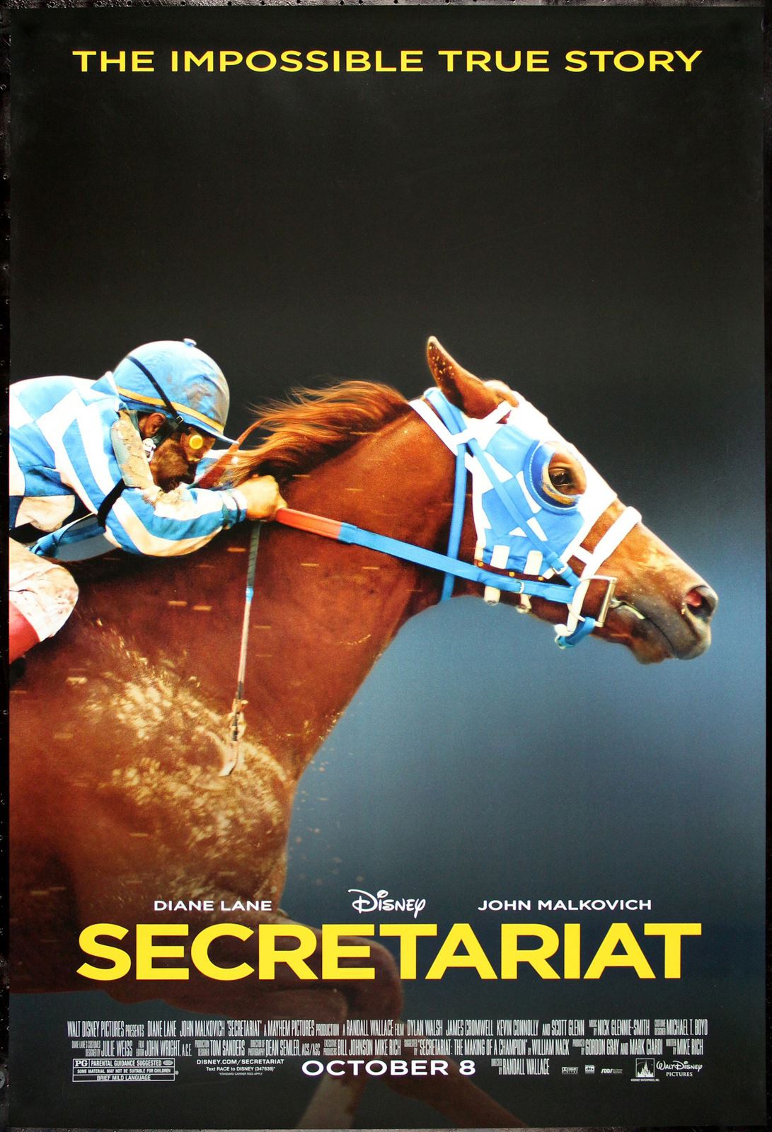 Original Secretariat movie poster