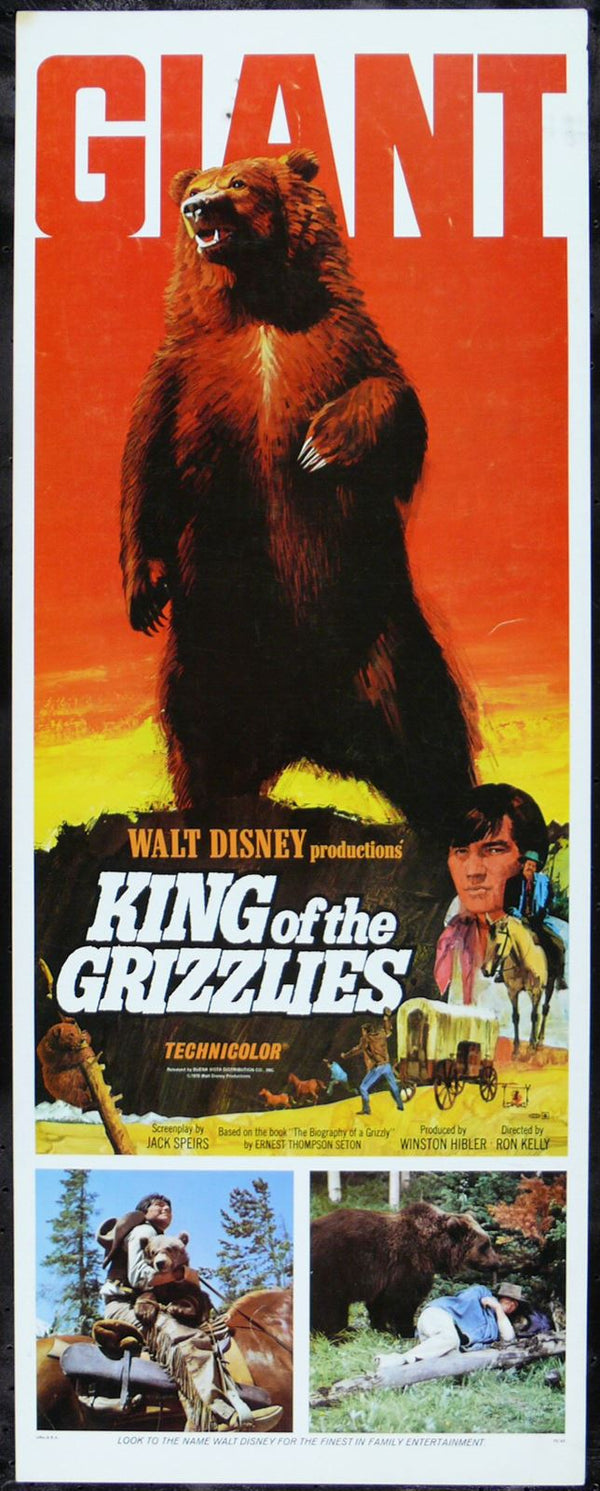 Original King of the Grizzlies movie poster