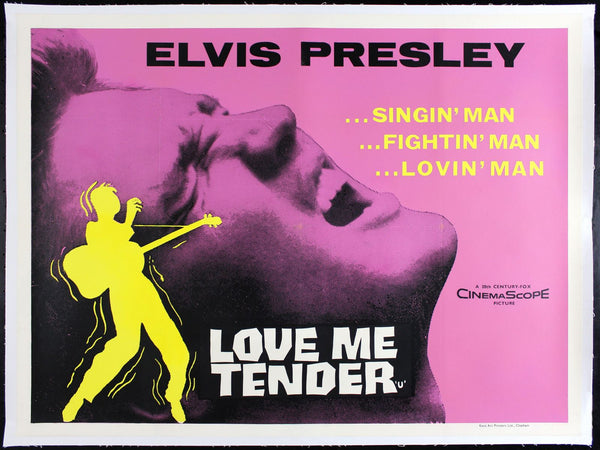 Original Love Me Tender movie poster