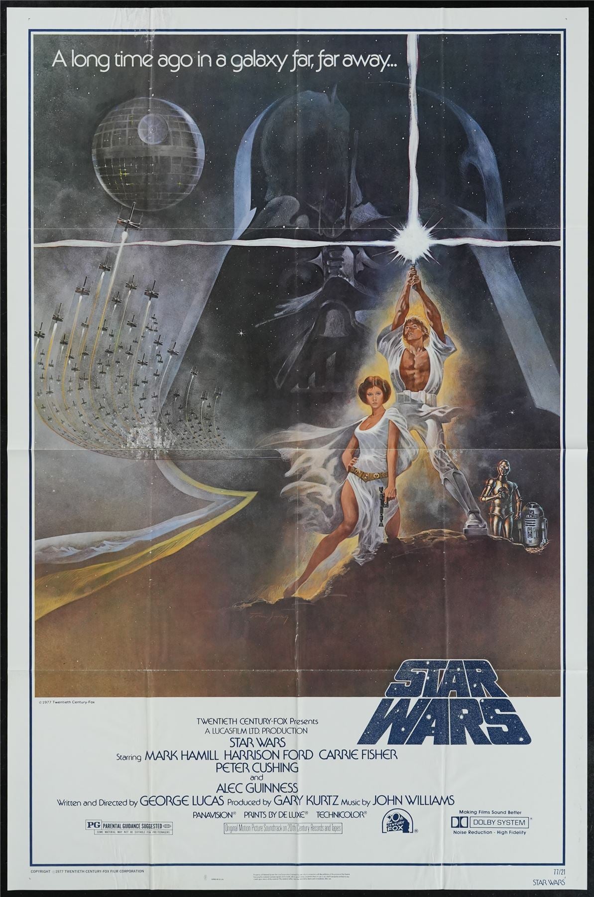 Original A New Hope movie poster