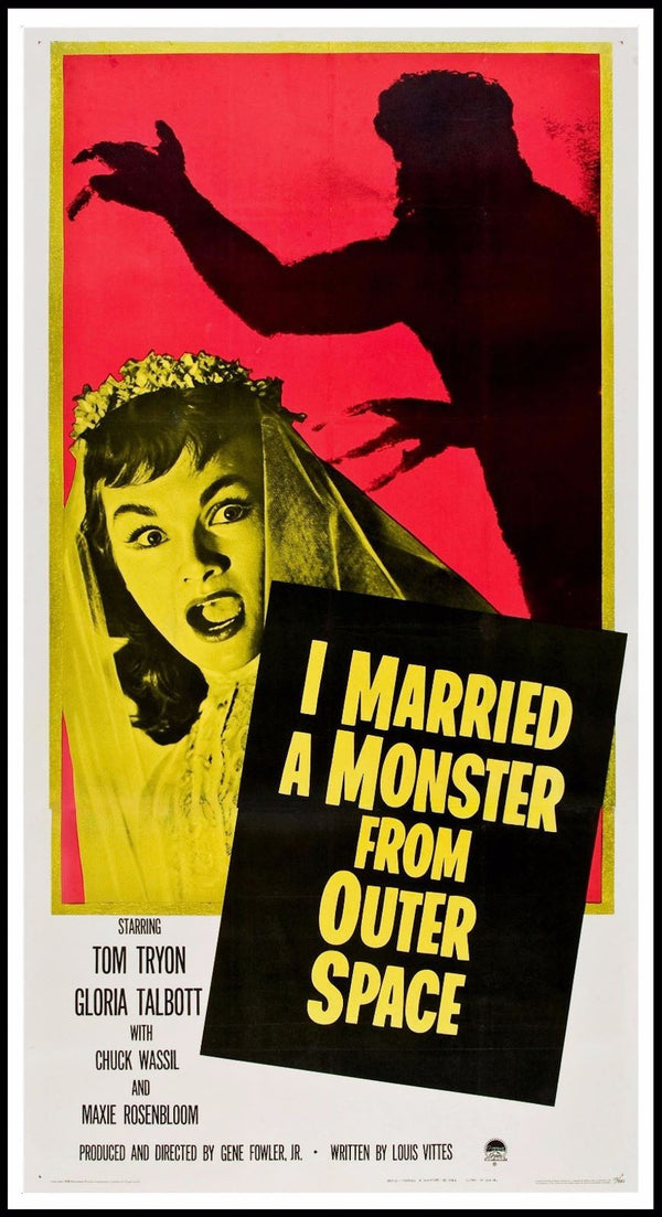 Original I Married a Monster from Outer Space movie poster