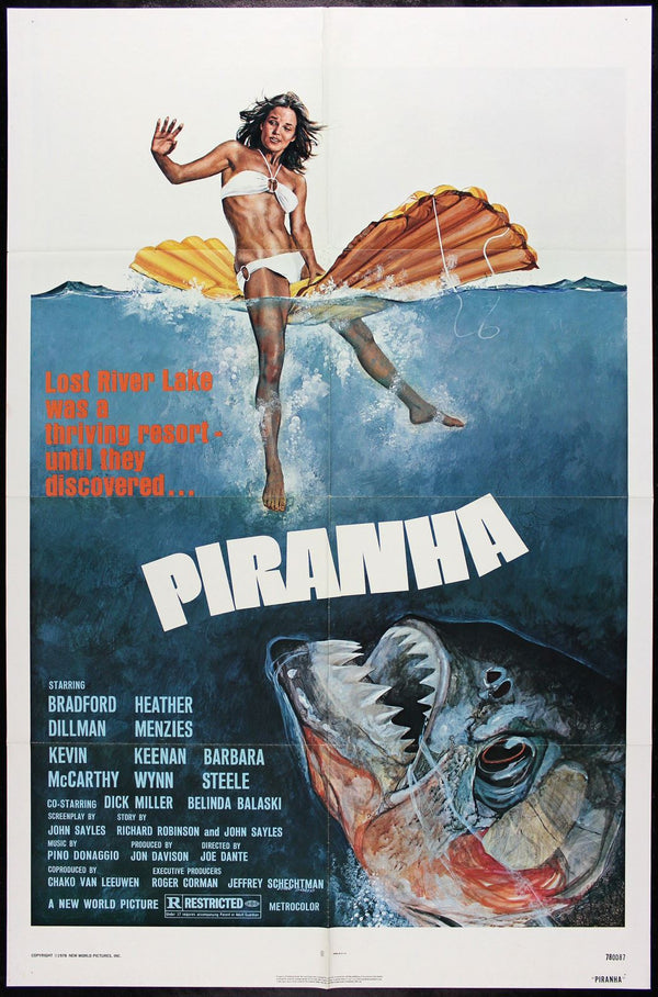 Original Piranha movie poster