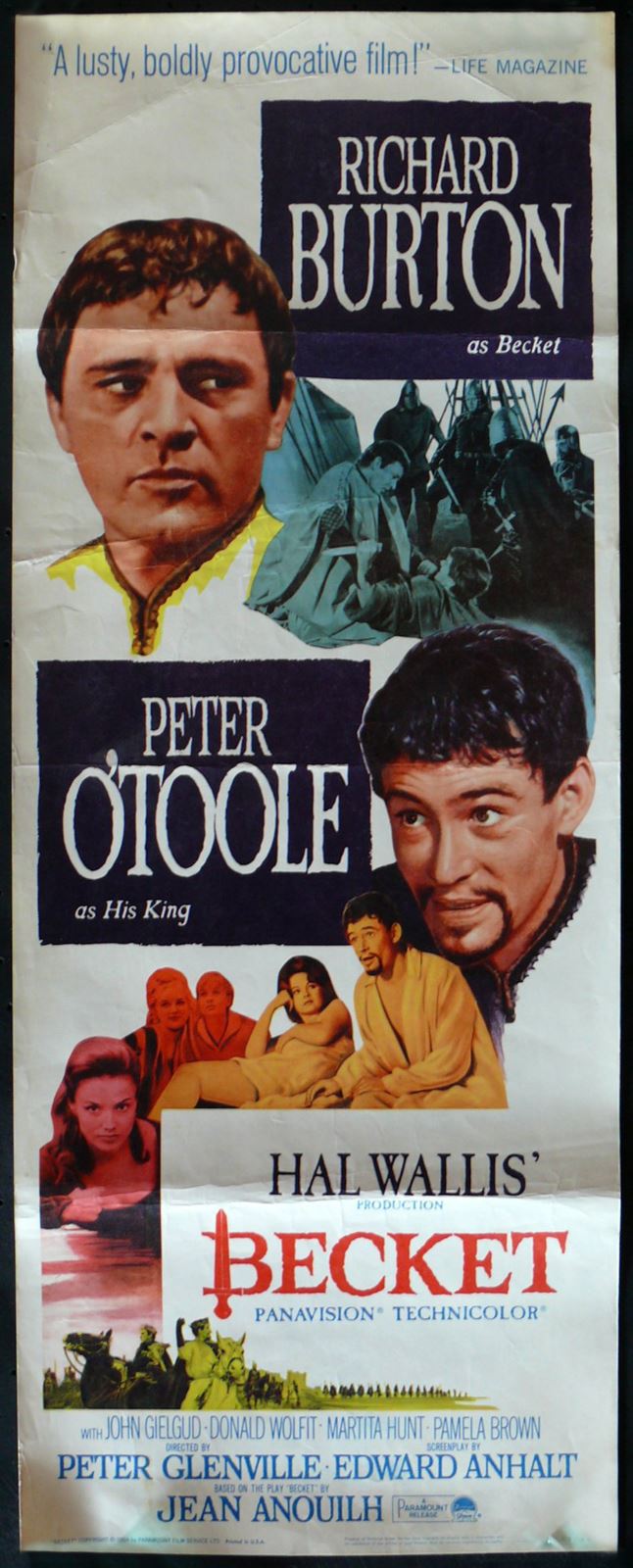 Original Becket movie poster
