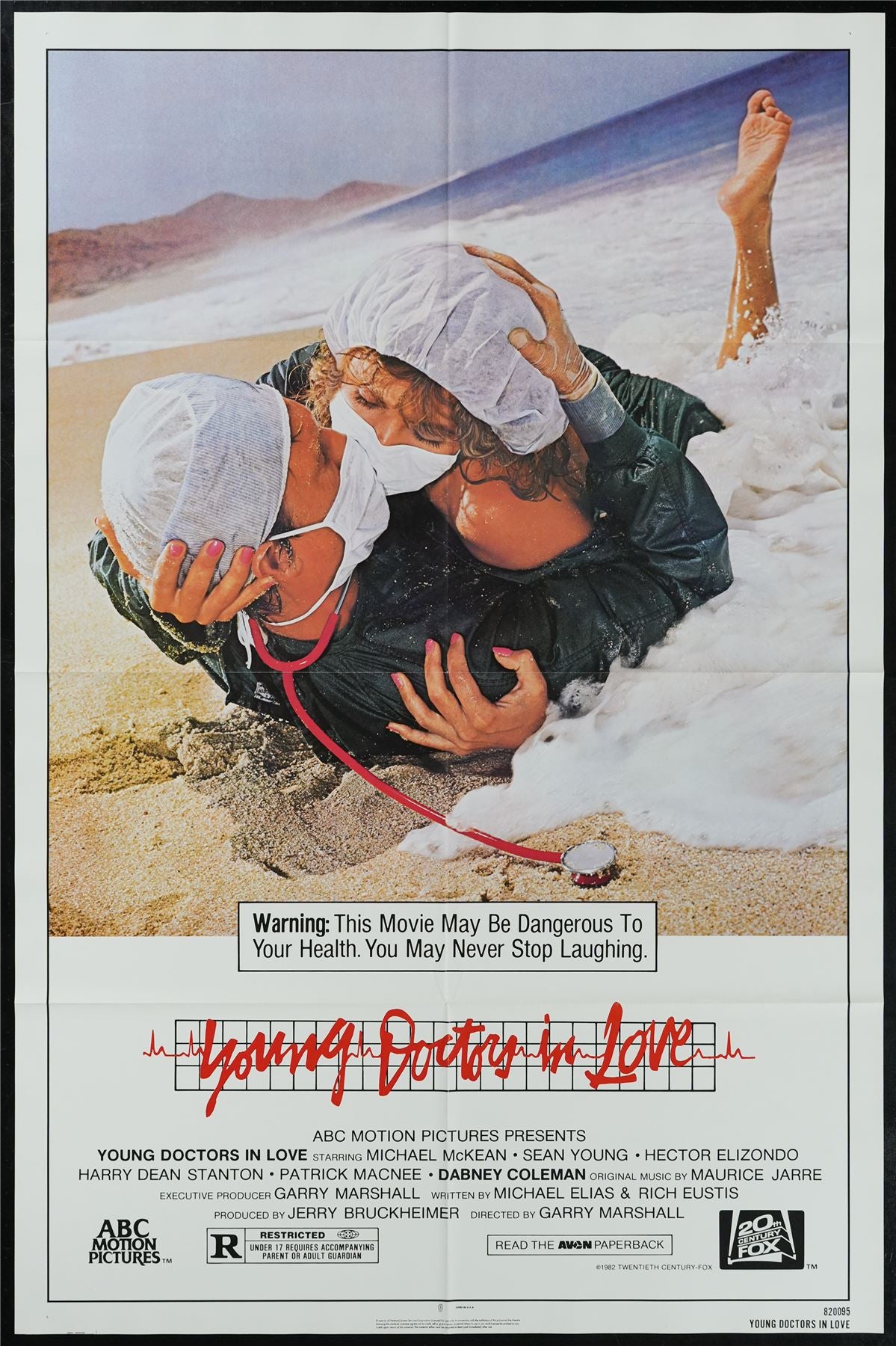 Original Young Doctors in Love movie poster