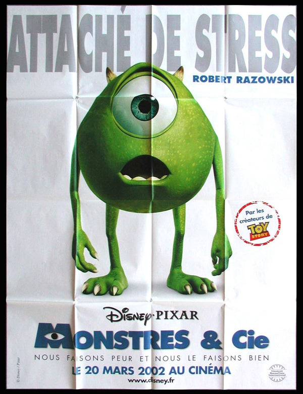 Original Monsters, Inc. movie poster