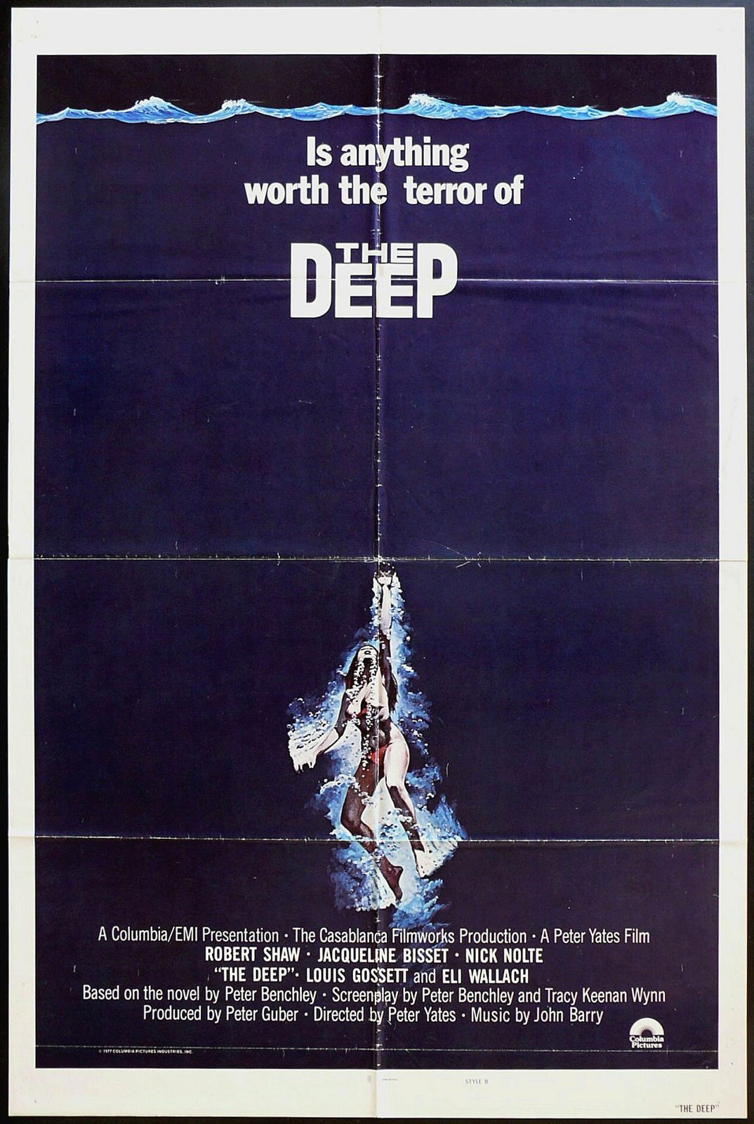 Original The Deep movie poster