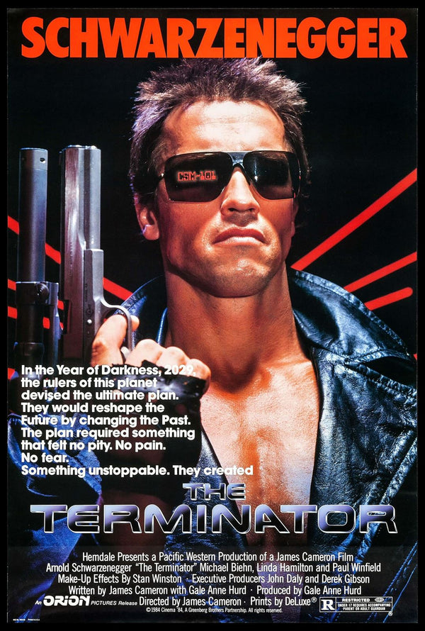 Original The Terminator movie poster