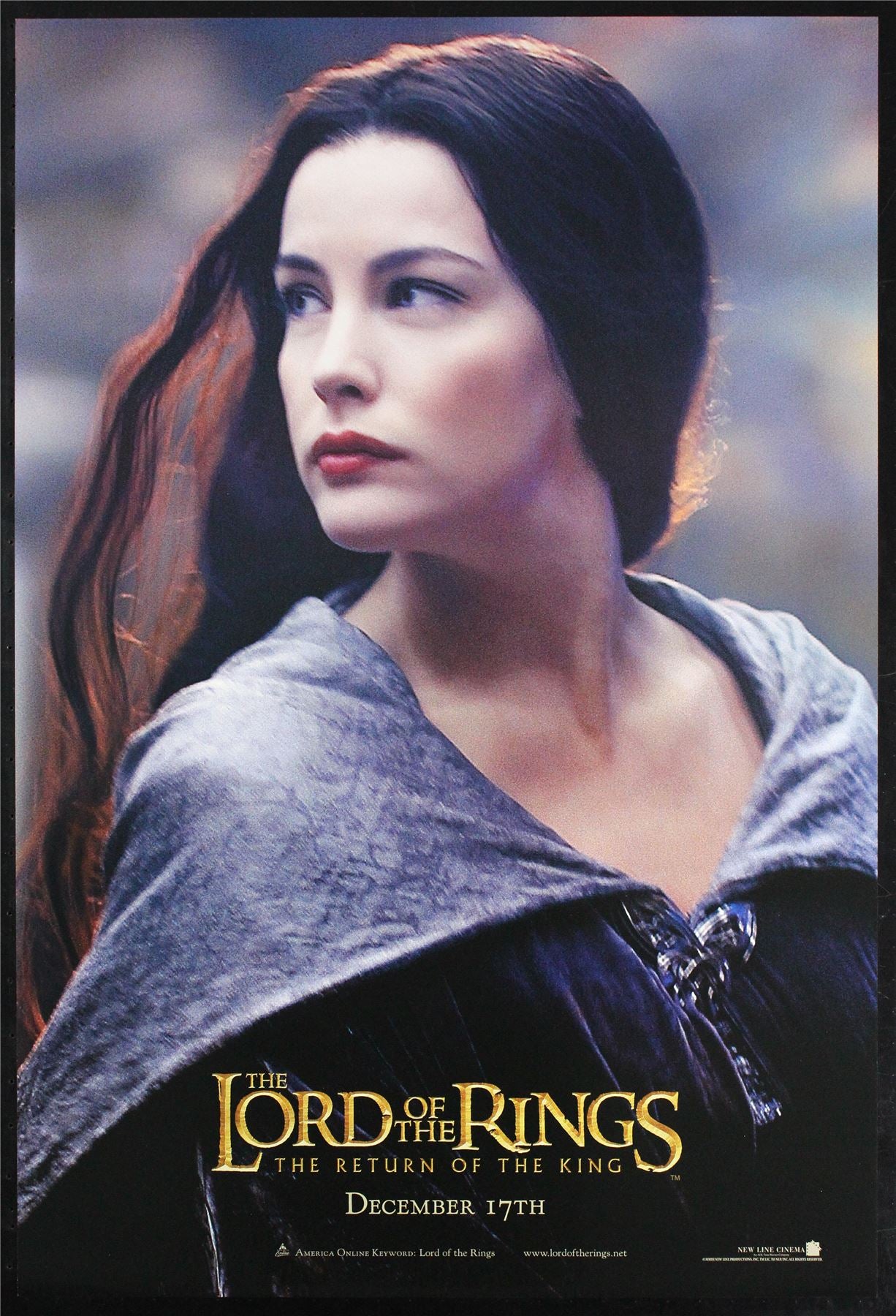 Original Lord of the Rings: Return of the King movie poster