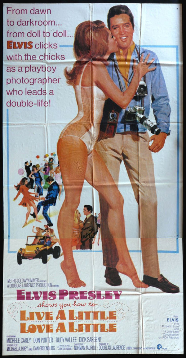 Original Live a Little, Love a Little movie poster