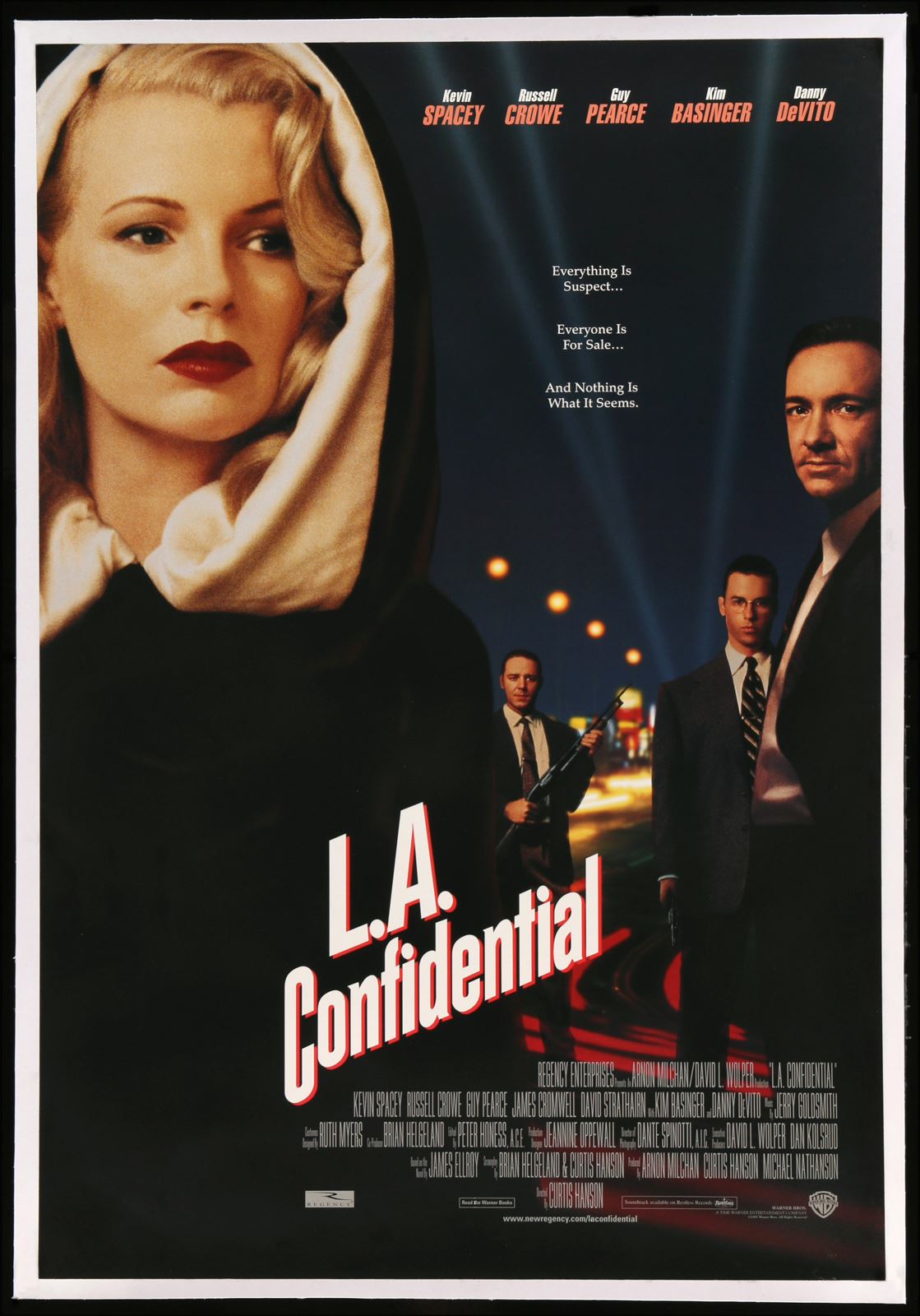 Original L.A. Confidential movie poster