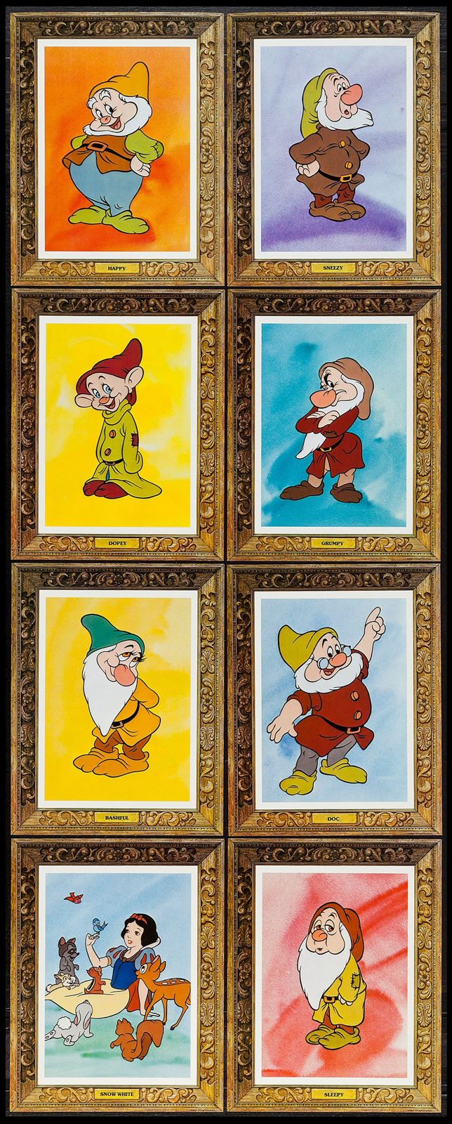 Original Snow White and the Seven Dwarfs movie poster