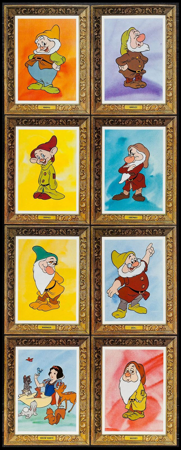 Original Snow White and the Seven Dwarfs movie poster