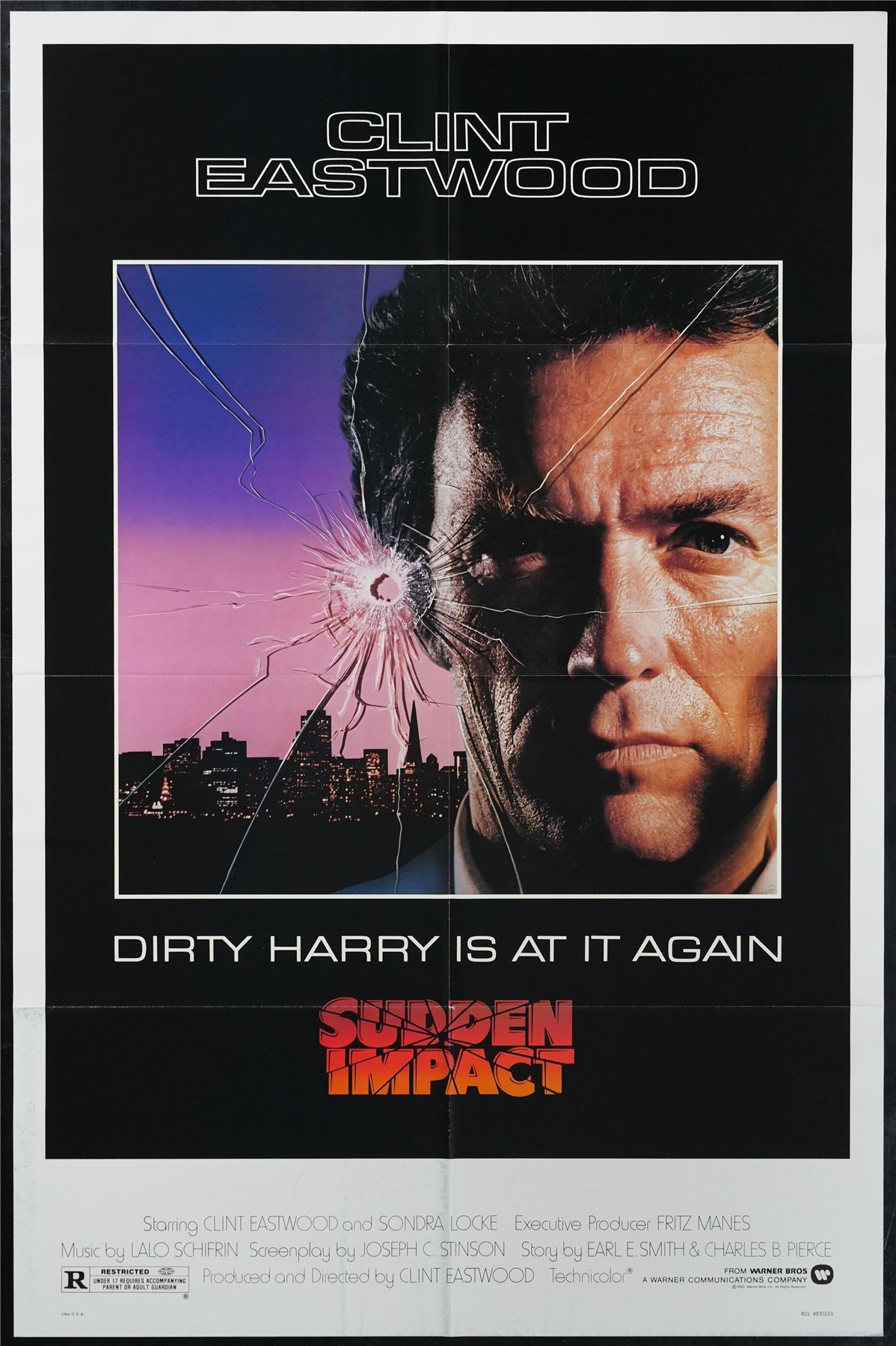 Original Sudden Impact movie poster