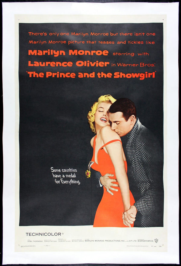 Original The Prince and the Showgirl movie poster