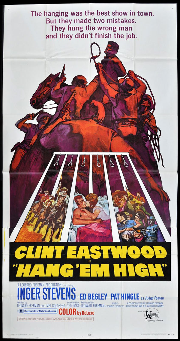 Original Hang 'Em High movie poster