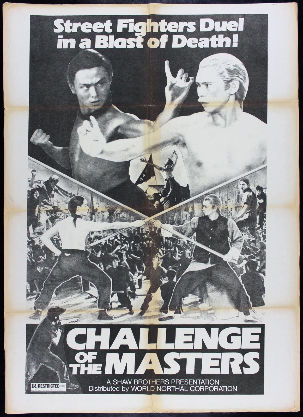 Original Challenge of the Masters movie poster
