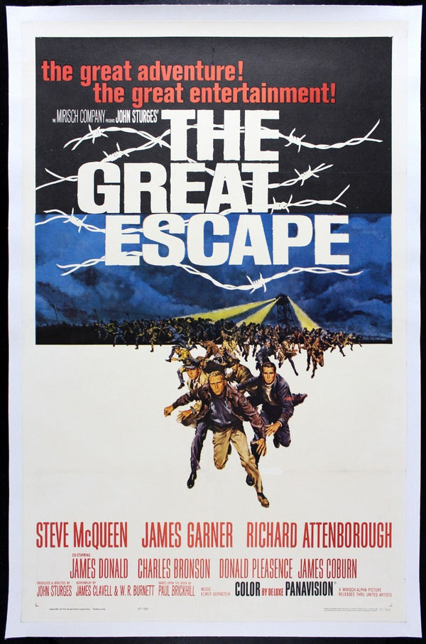Original The Great Escape movie poster