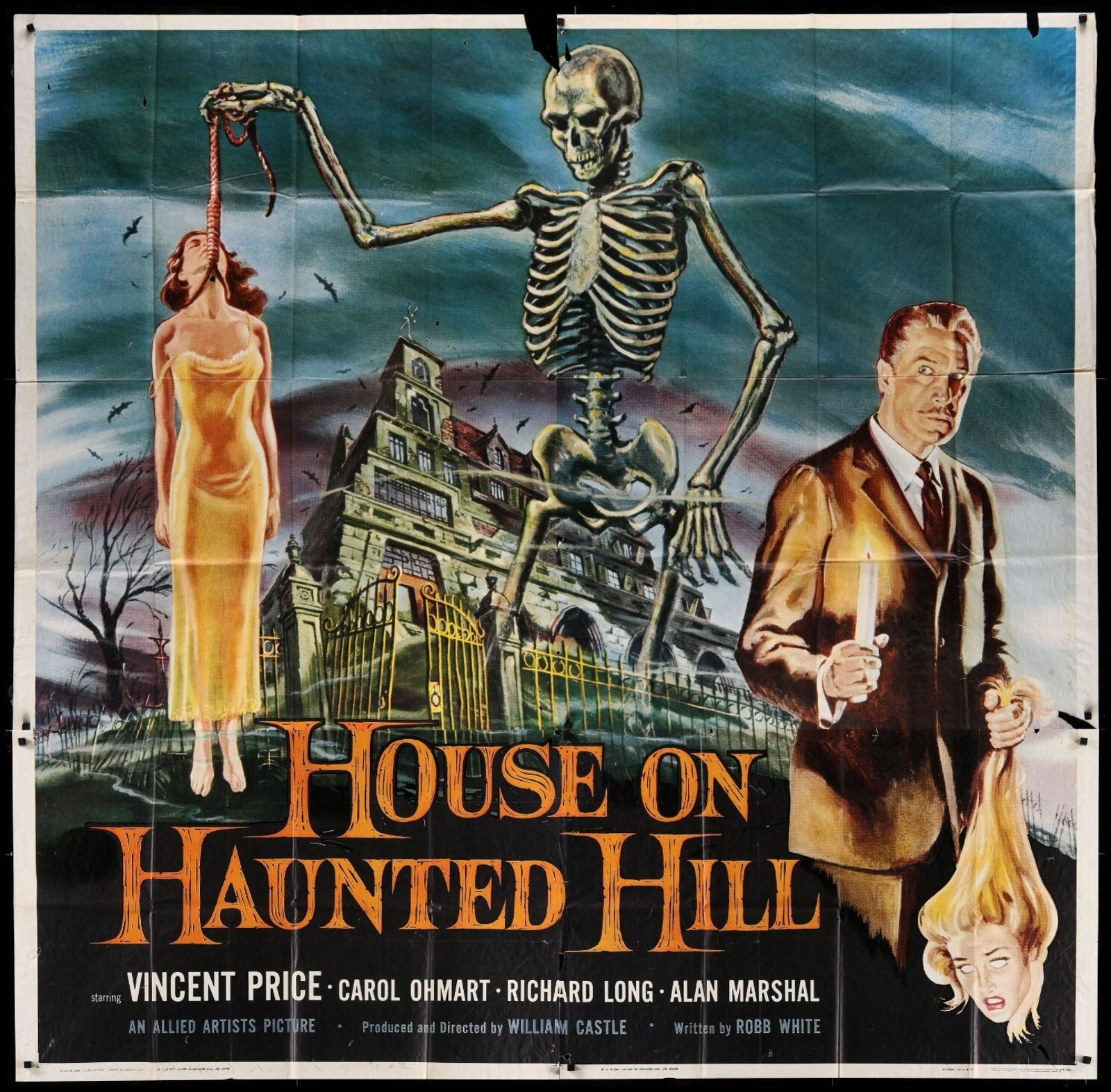 Original House on Haunted Hill movie poster