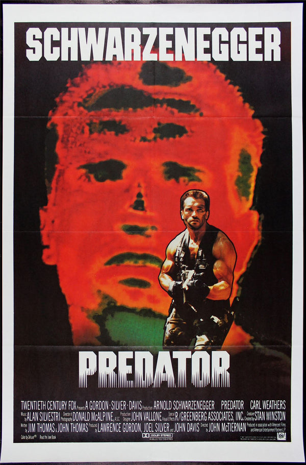 Original Predator movie poster