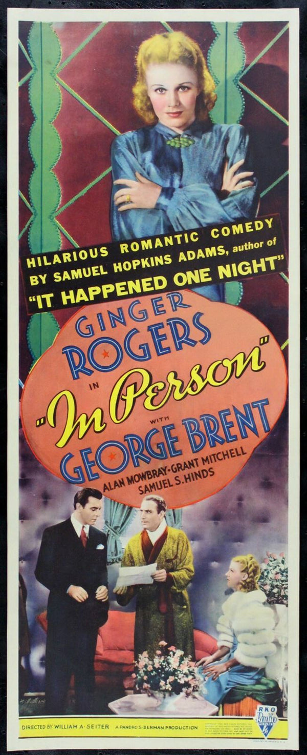 Original In Person movie poster