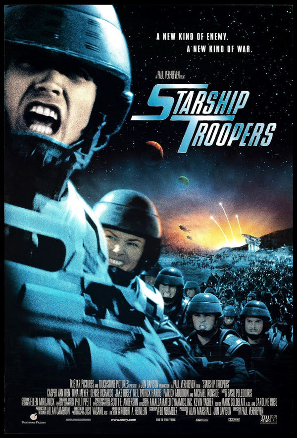 Original Starship Troopers movie poster