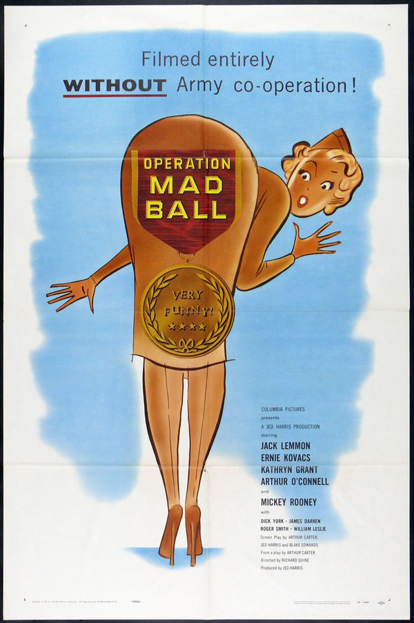 Original Operation Mad Ball movie poster