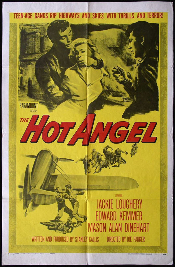 Original The Hot Angel movie poster