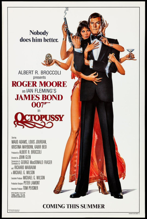 Original Octopussy movie poster