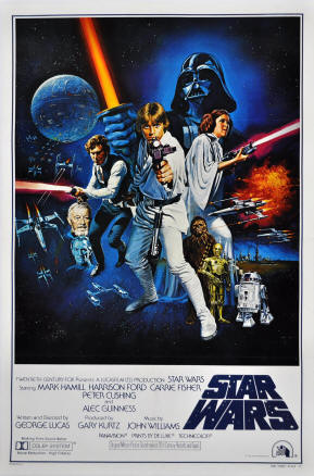 T-46 Darth Vader Star Wars Poster Classic Hot Movie 01 Art Silk 30 24x36 